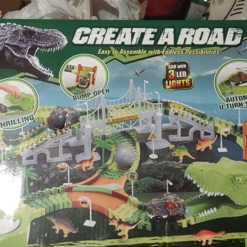 Kids dinosaur track
